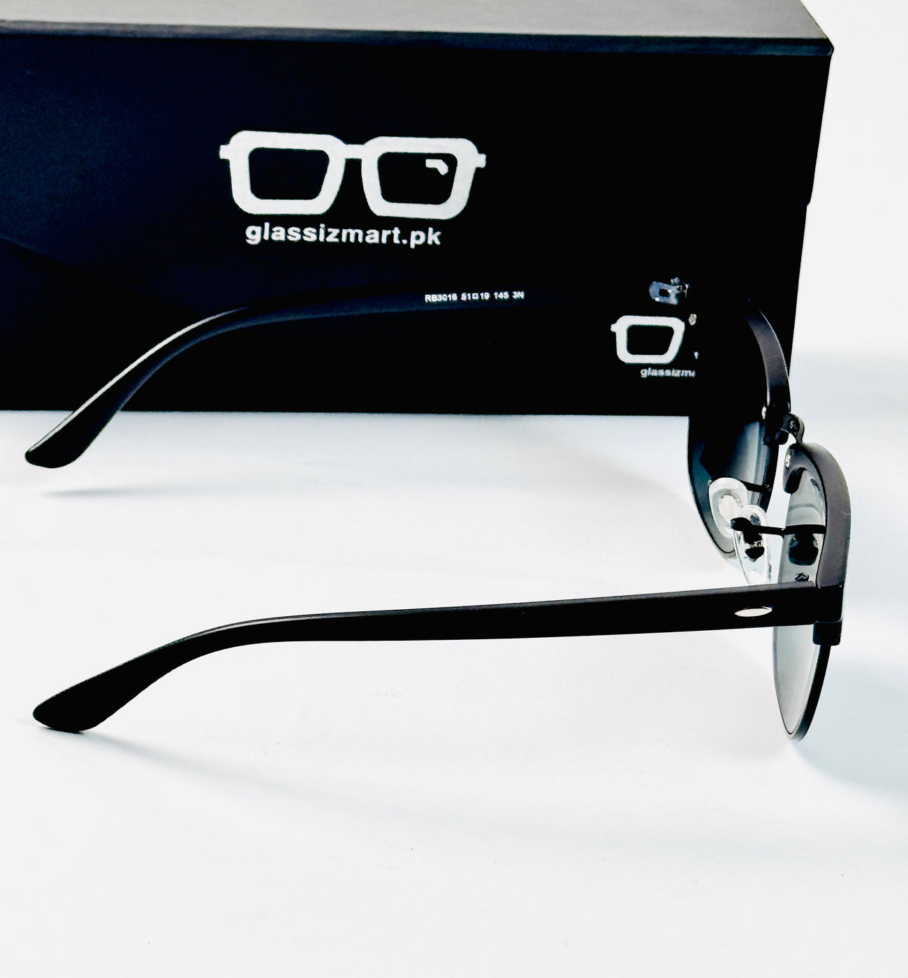 RayBan – 3016 – 51 – Black –  Metal - Sunglasses – Unisex