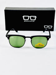 RayBan – 3016 – 51 – Black Green –  Metal - Sunglasses – Unisex