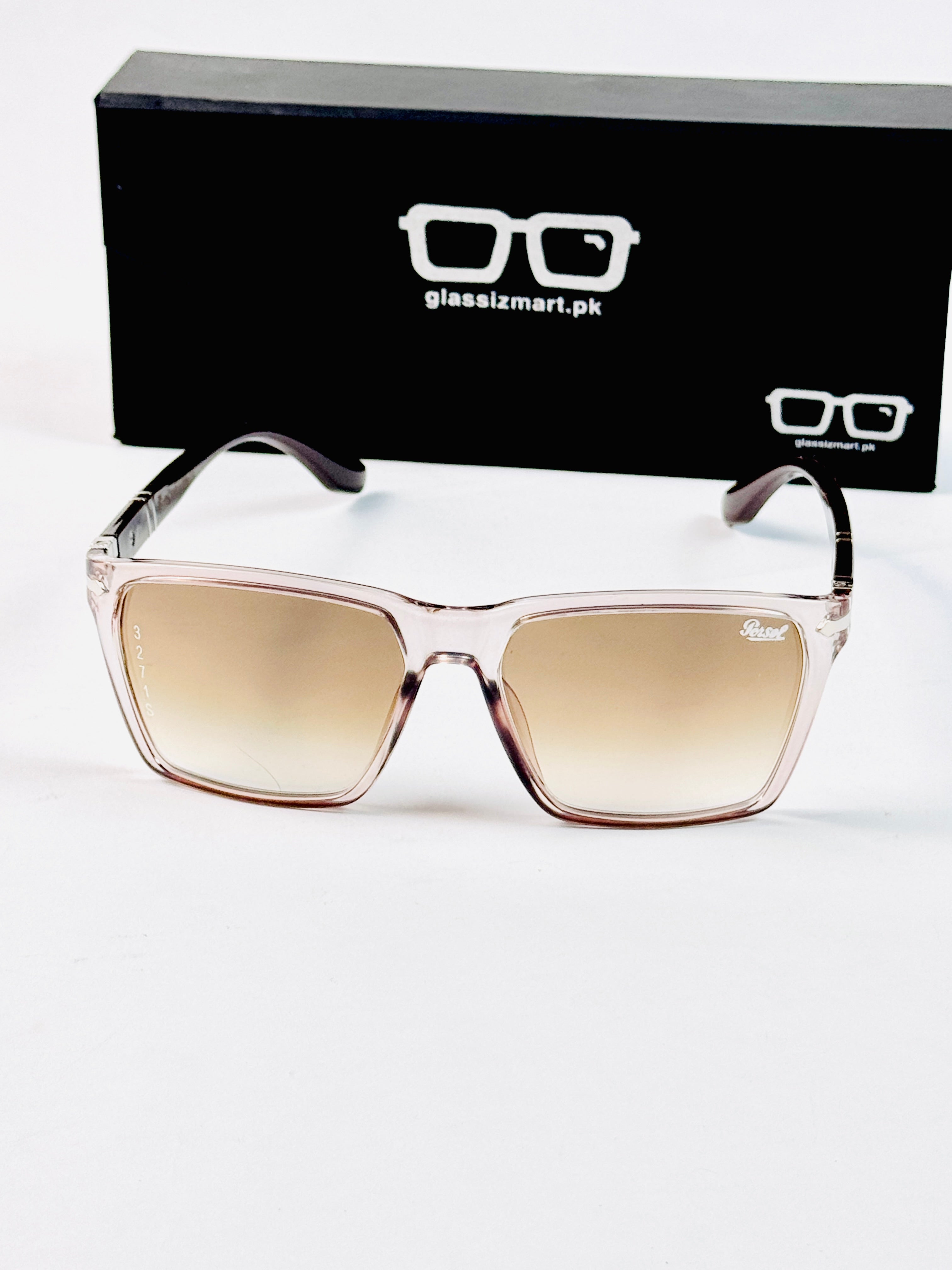 Persol – 3271 - 54 - Transparent Brown – Acetate - Sunglasses – Unisex