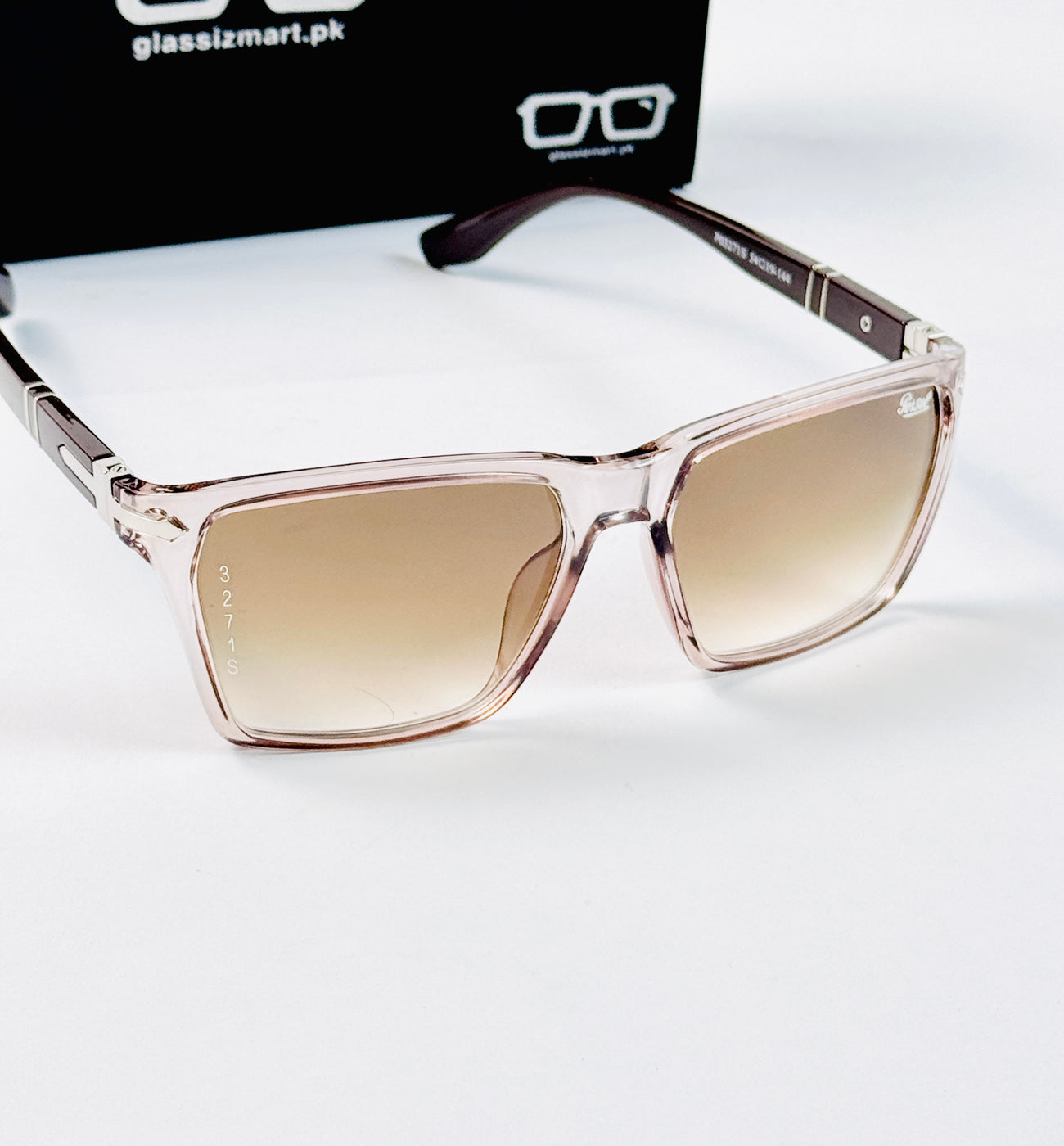 Persol – 3271 - 54 - Transparent Brown – Acetate - Sunglasses – Unisex