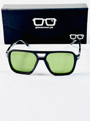 Persol – 3277 - 56 - Black Green – Acetate - Sunglasses – Unisex