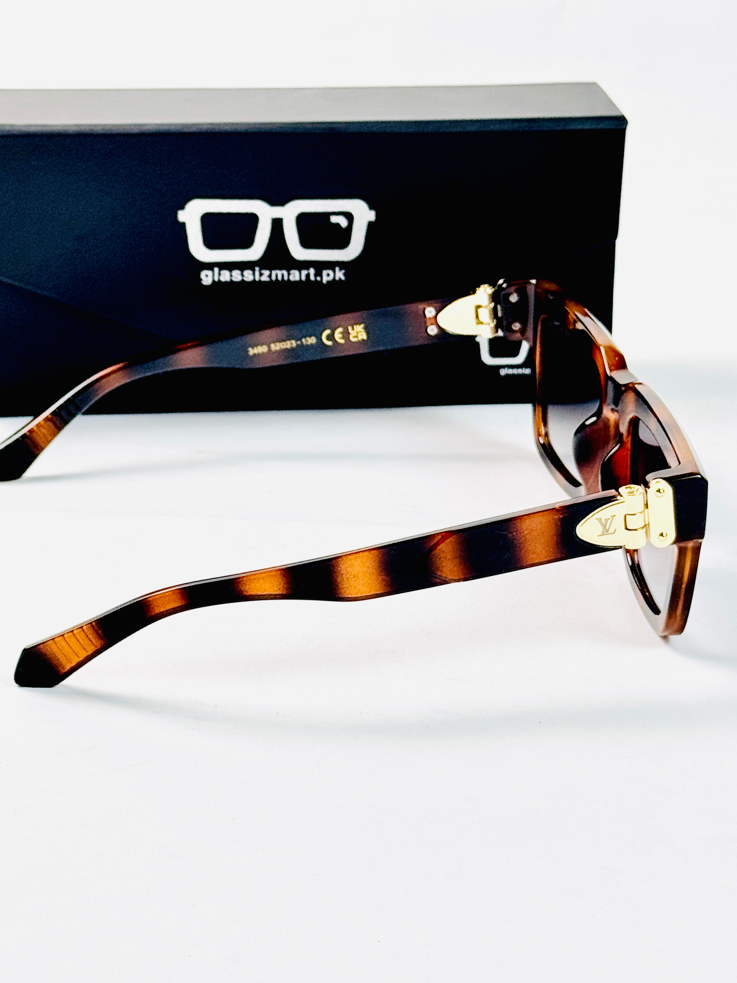 Louis Vuitton – 3490 – 52 – Tortoise Black Gradient – Acetate – Sunglasses – Unisex