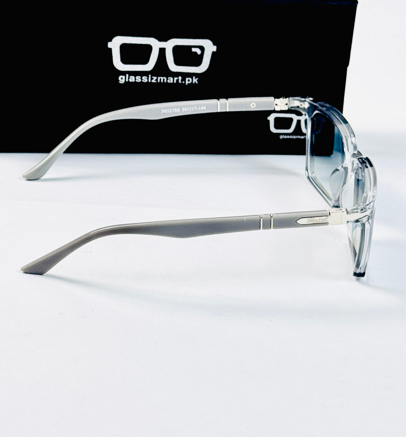 Persol – 3278 - 58 - Transparent Blue – Acetate - Sunglasses – Unisex