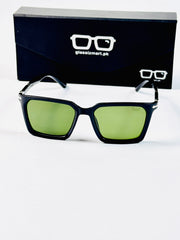 Persol – 3278 - 58 - Black Green – Acetate - Sunglasses – Unisex