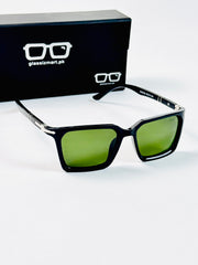 Persol – 3278 - 58 - Black Green – Acetate - Sunglasses – Unisex