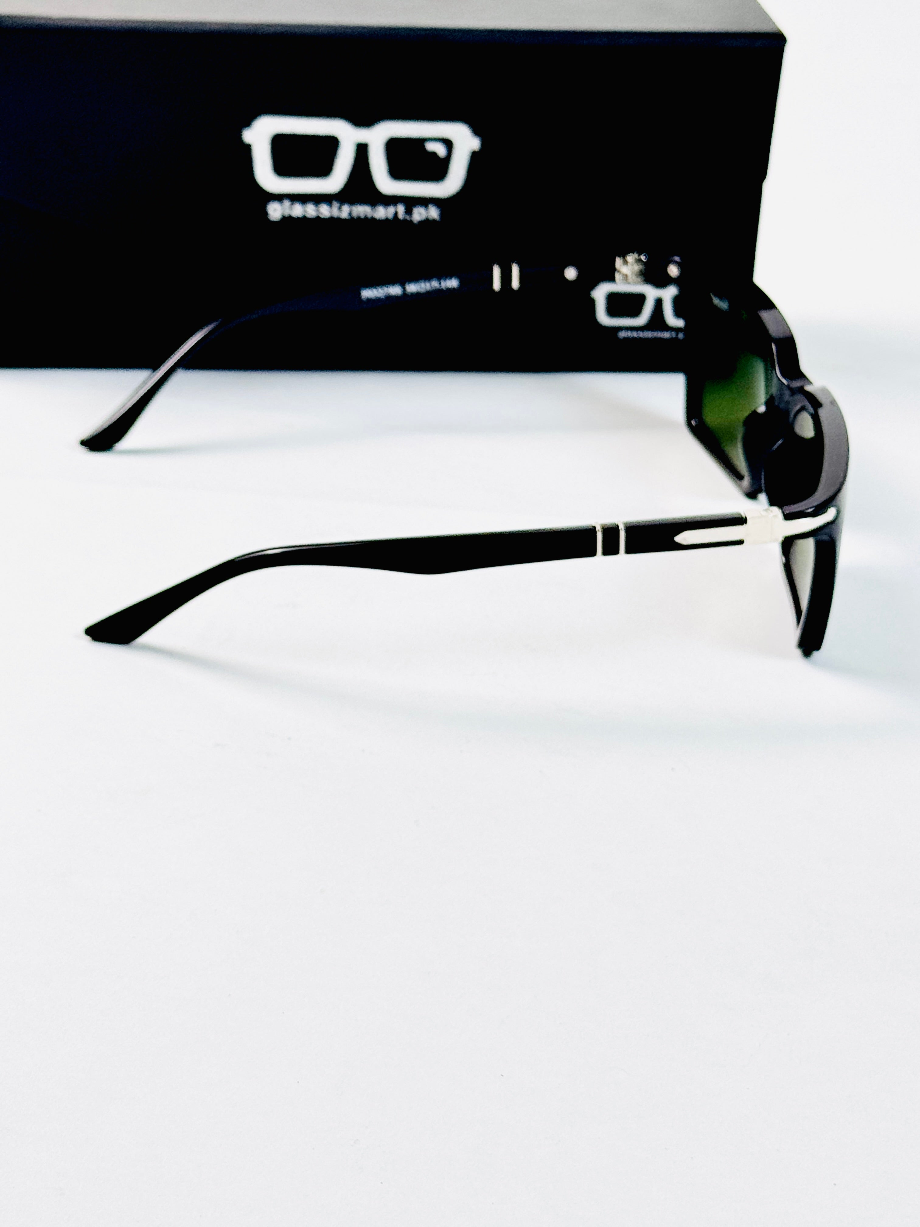 Persol – 3278 - 58 - Black Green – Acetate - Sunglasses – Unisex