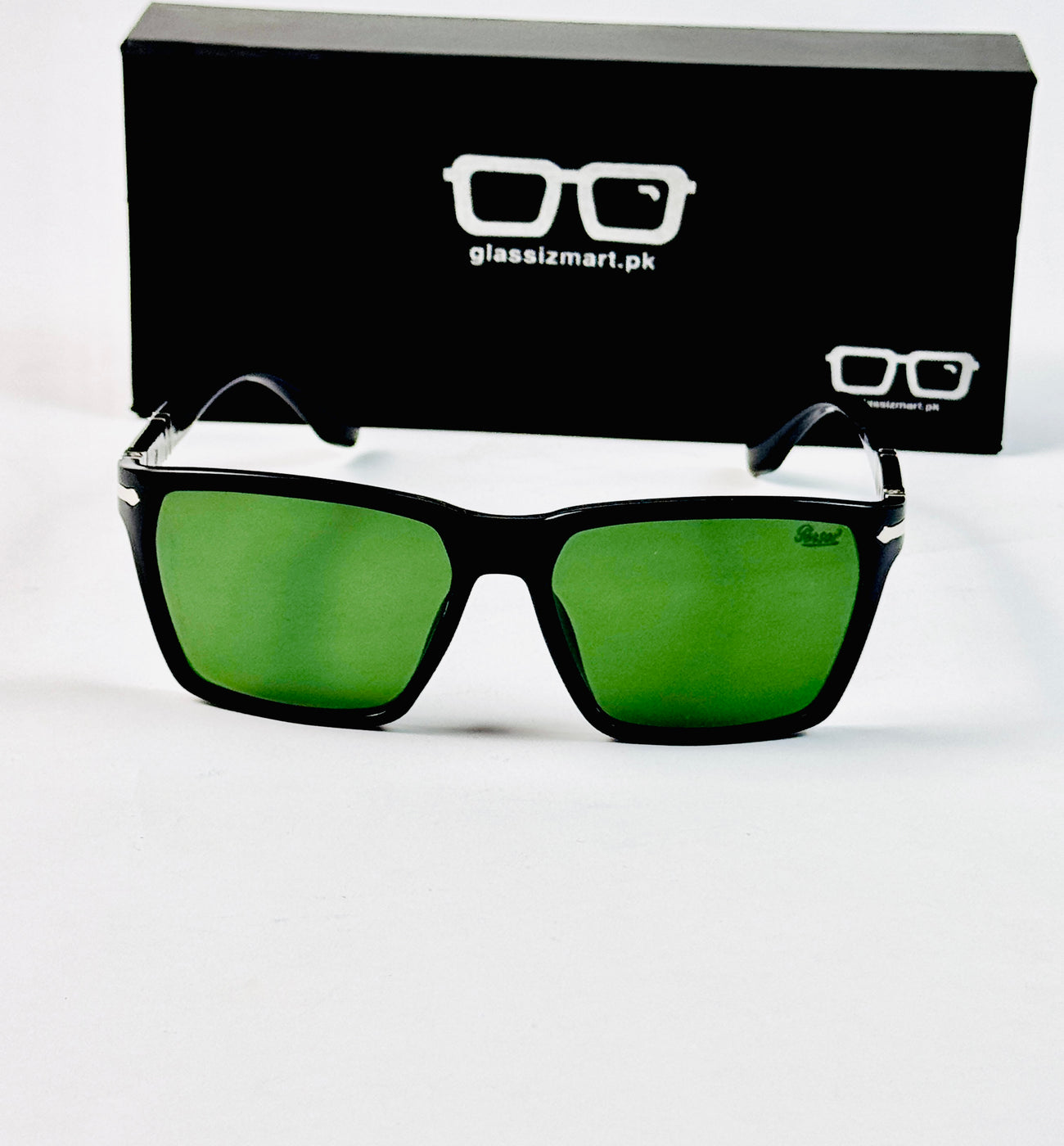 Persol – 3271 - 54 - Black Green – Acetate - Sunglasses – Unisex