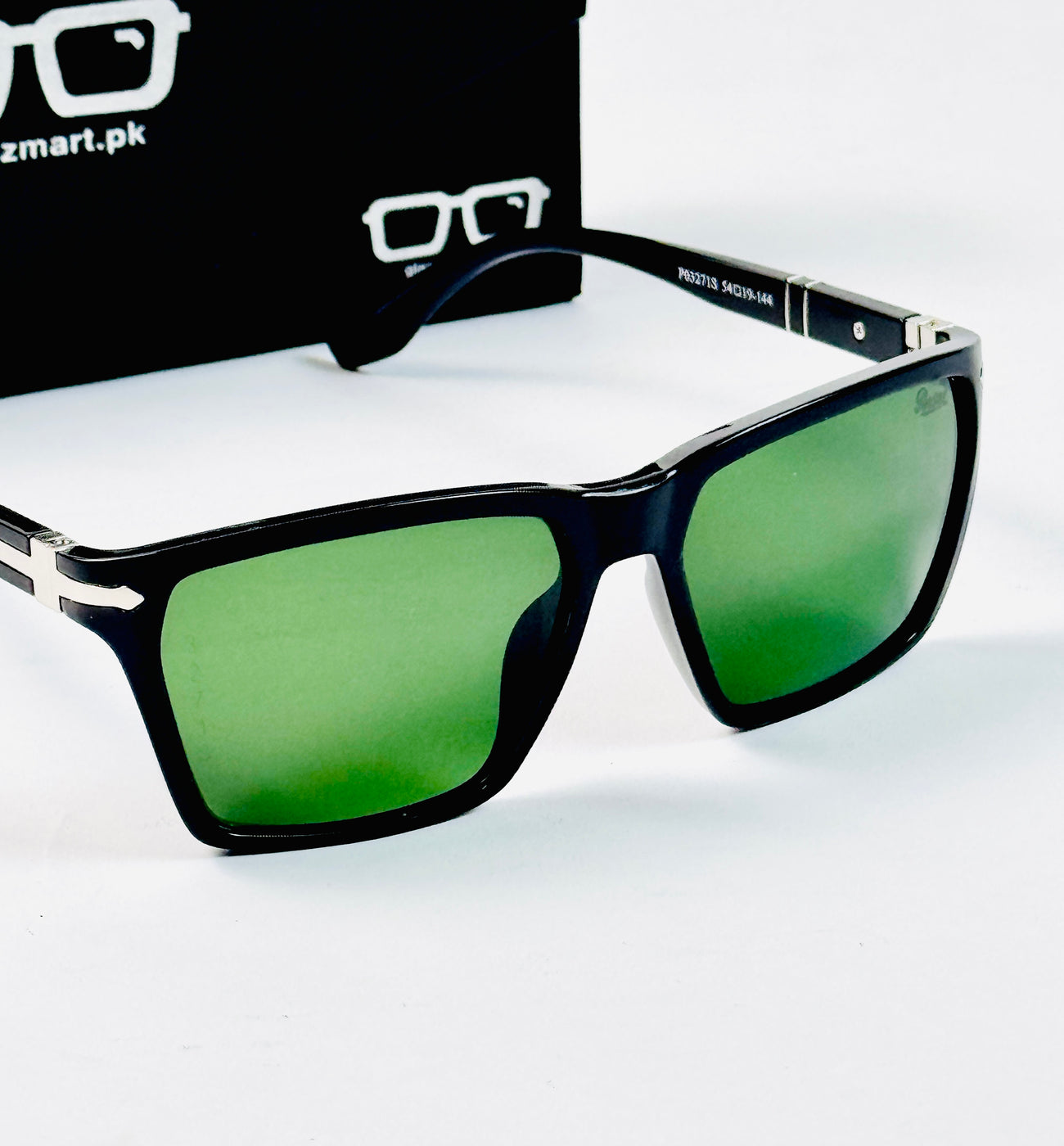 Persol – 3271 - 54 - Black Green – Acetate - Sunglasses – Unisex