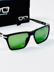 Persol – 3271 - 54 - Black Green – Acetate - Sunglasses – Unisex