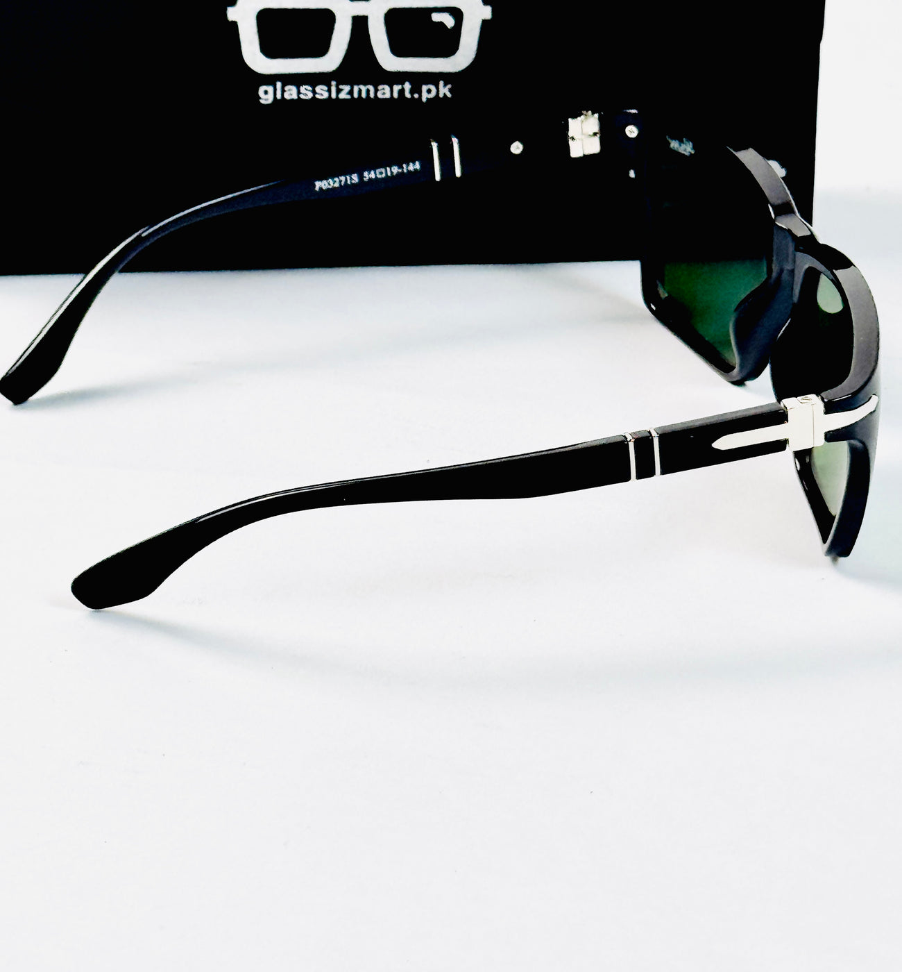 Persol – 3271 - 54 - Black Green – Acetate - Sunglasses – Unisex