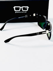 Persol – 3271 - 54 - Black Green – Acetate - Sunglasses – Unisex
