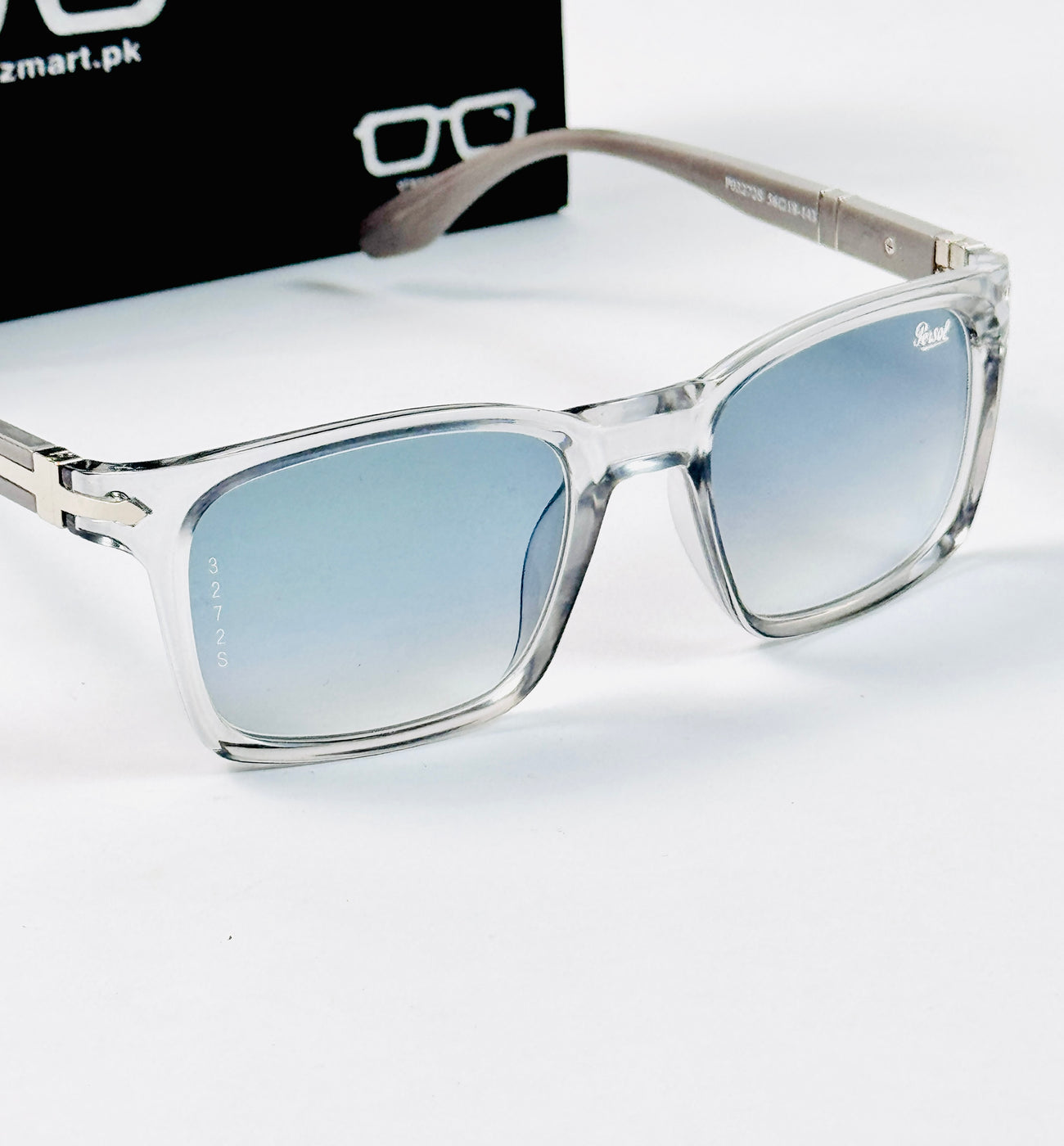 Persol – 3272 - 56 - Transparent Blue – Acetate - Sunglasses – Unisex