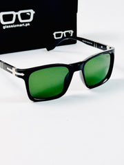 Persol – 3272 - 56 - Black Green – Acetate - Sunglasses – Unisex
