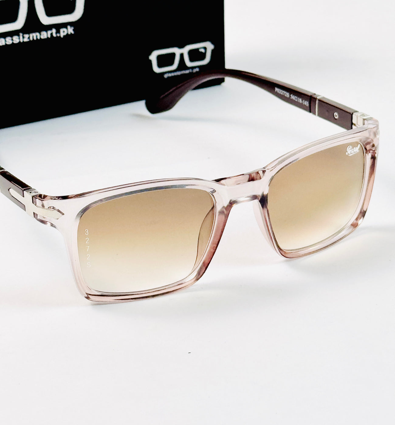 Persol – 3272 - 56 - Transparent Brown – Acetate - Sunglasses – Unisex