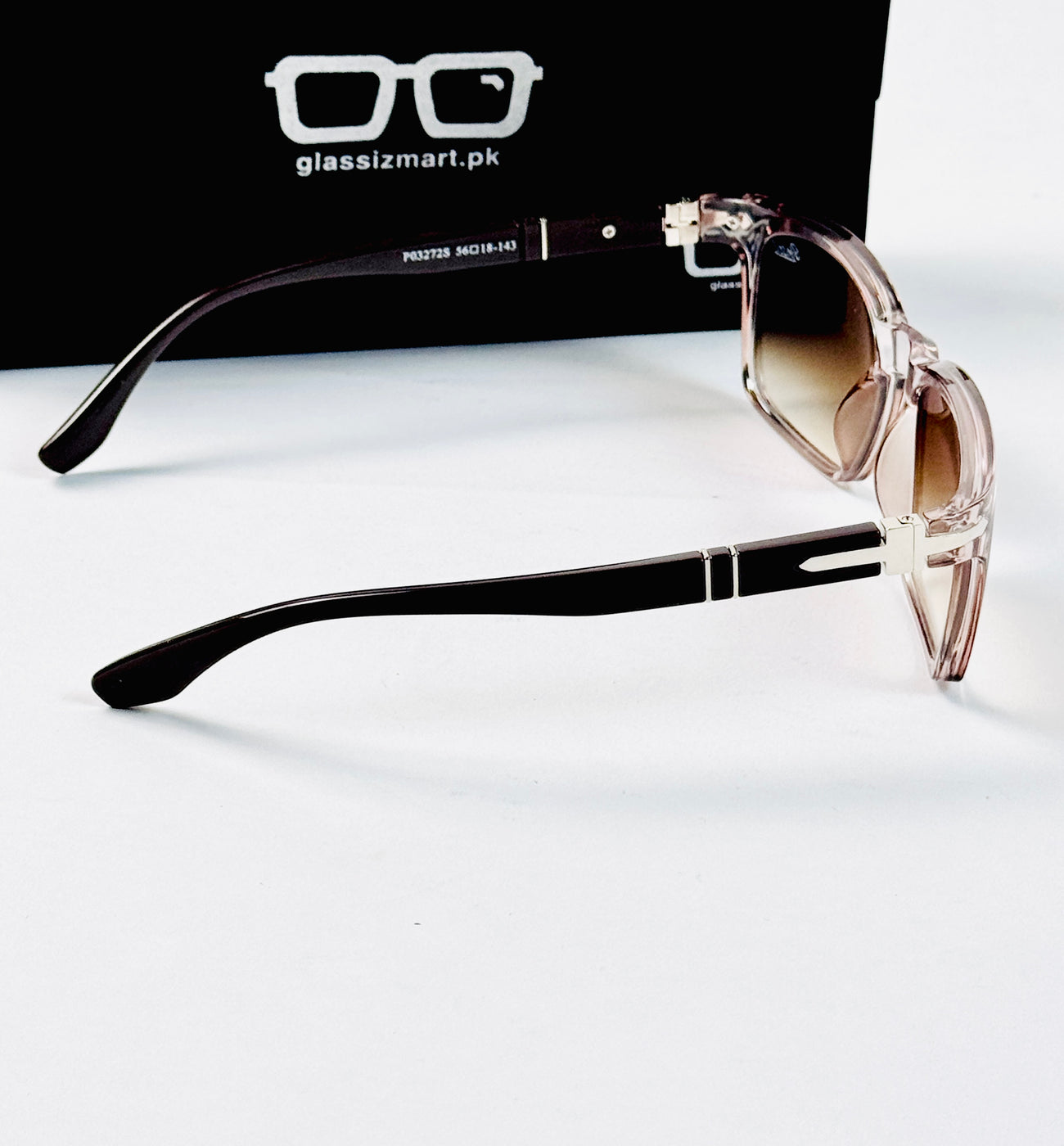 Persol – 3272 - 56 - Transparent Brown – Acetate - Sunglasses – Unisex
