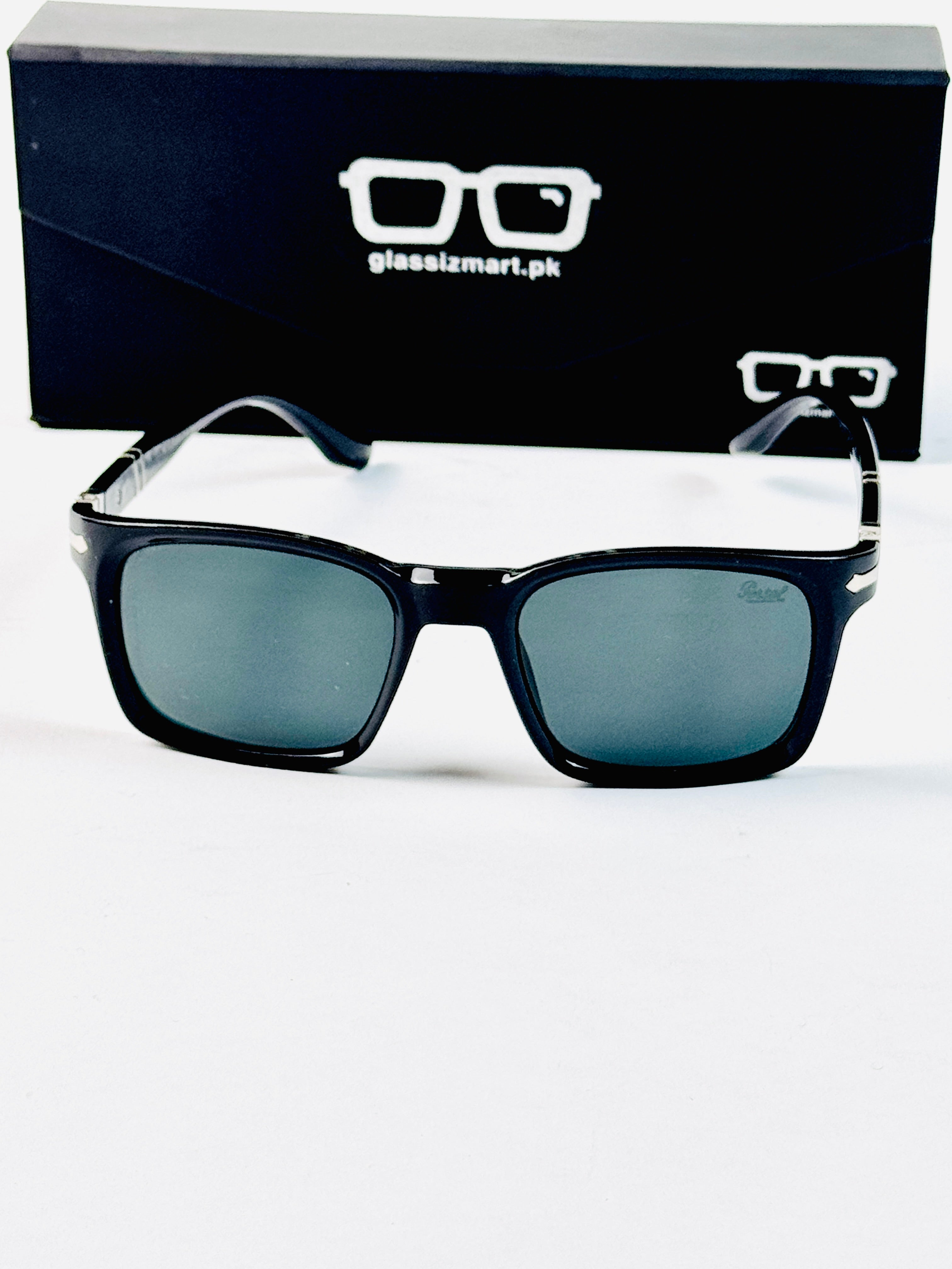 Persol – 3272 - 56 - Black – Acetate - Sunglasses – Unisex