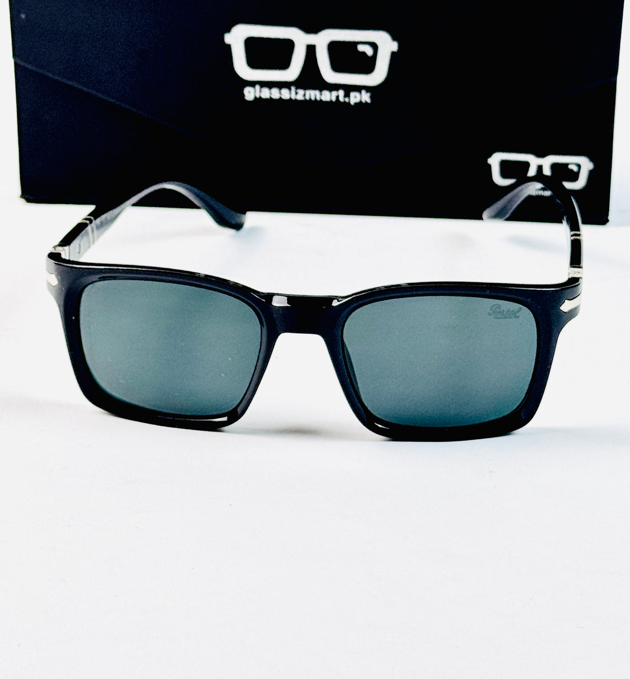 Persol – 3272 - 56 - Black – Acetate - Sunglasses – Unisex