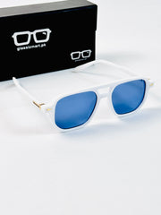 Moscot – 6090 – 51 - White Black – Acetate  – Sunglasses - Unisex