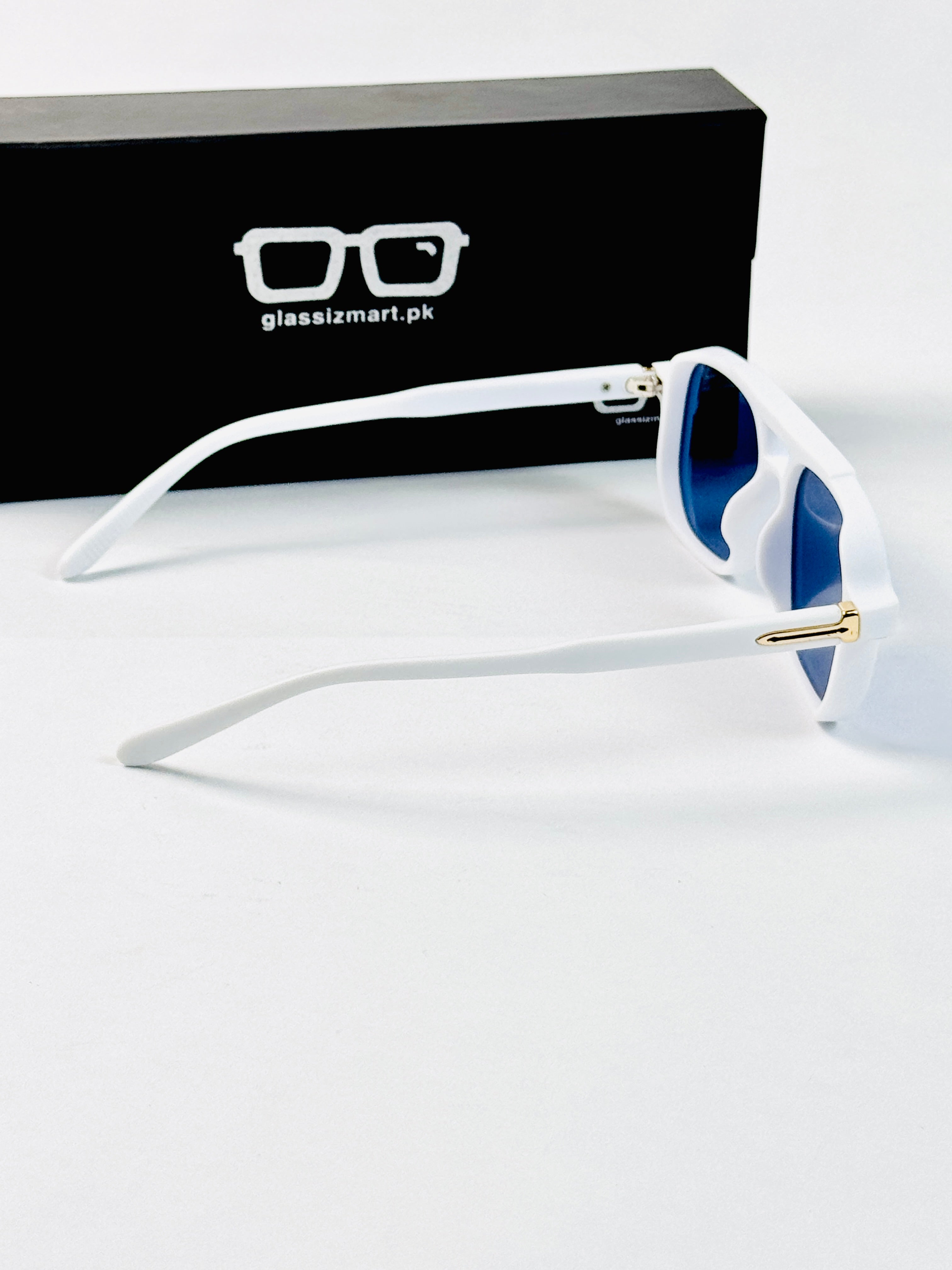 Moscot – 6090 – 51 - White Black – Acetate  – Sunglasses - Unisex