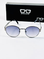 Celine – 2405 - 58 – Grey Black – Metal – Sunglasses - Unisex