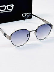 Celine – 2405 - 58 – Grey Black – Metal – Sunglasses - Unisex