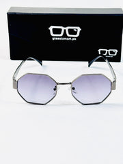 Celine – 2157 - 58 – Grey Black – Metal – Sunglasses - Unisex