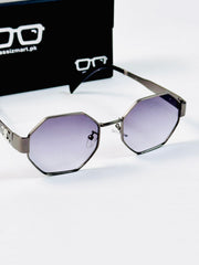 Celine – 2157 - 58 – Grey Black – Metal – Sunglasses - Unisex