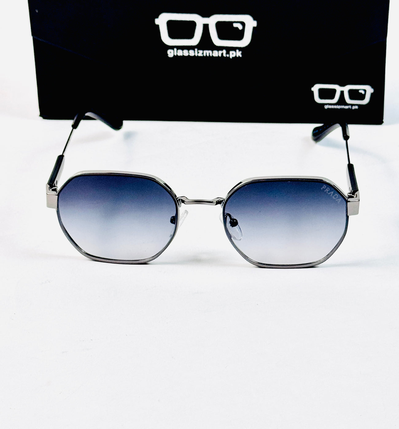 Prada – 19084 – 56 – Grey Gradient – Metal – Sunglasses – Unisex