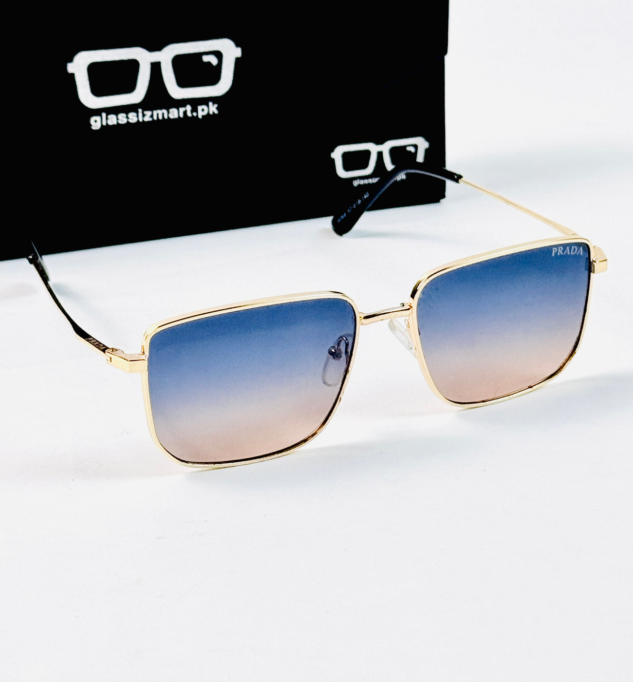 Prada – 8069 – 57 – Golden Multi – Metal – Sunglasses – Unisex