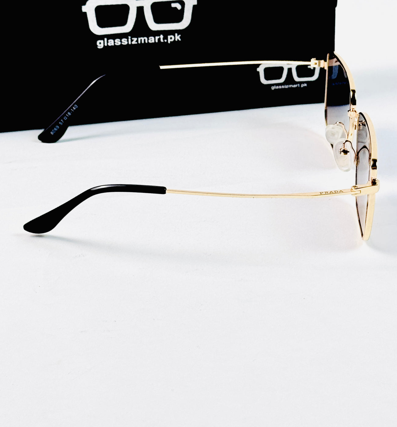 Prada – 8069 – 57 – Golden Multi – Metal – Sunglasses – Unisex