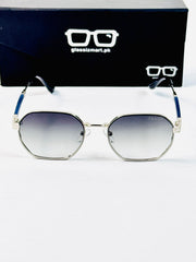 Prada – 284 – 54 – Silver Gradient – Metal – Sunglasses – Unisex