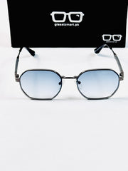Prada – 284– 55 – Blue – Metal – Sunglasses – Unisex
