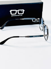 Prada – 284– 55 – Blue – Metal – Sunglasses – Unisex