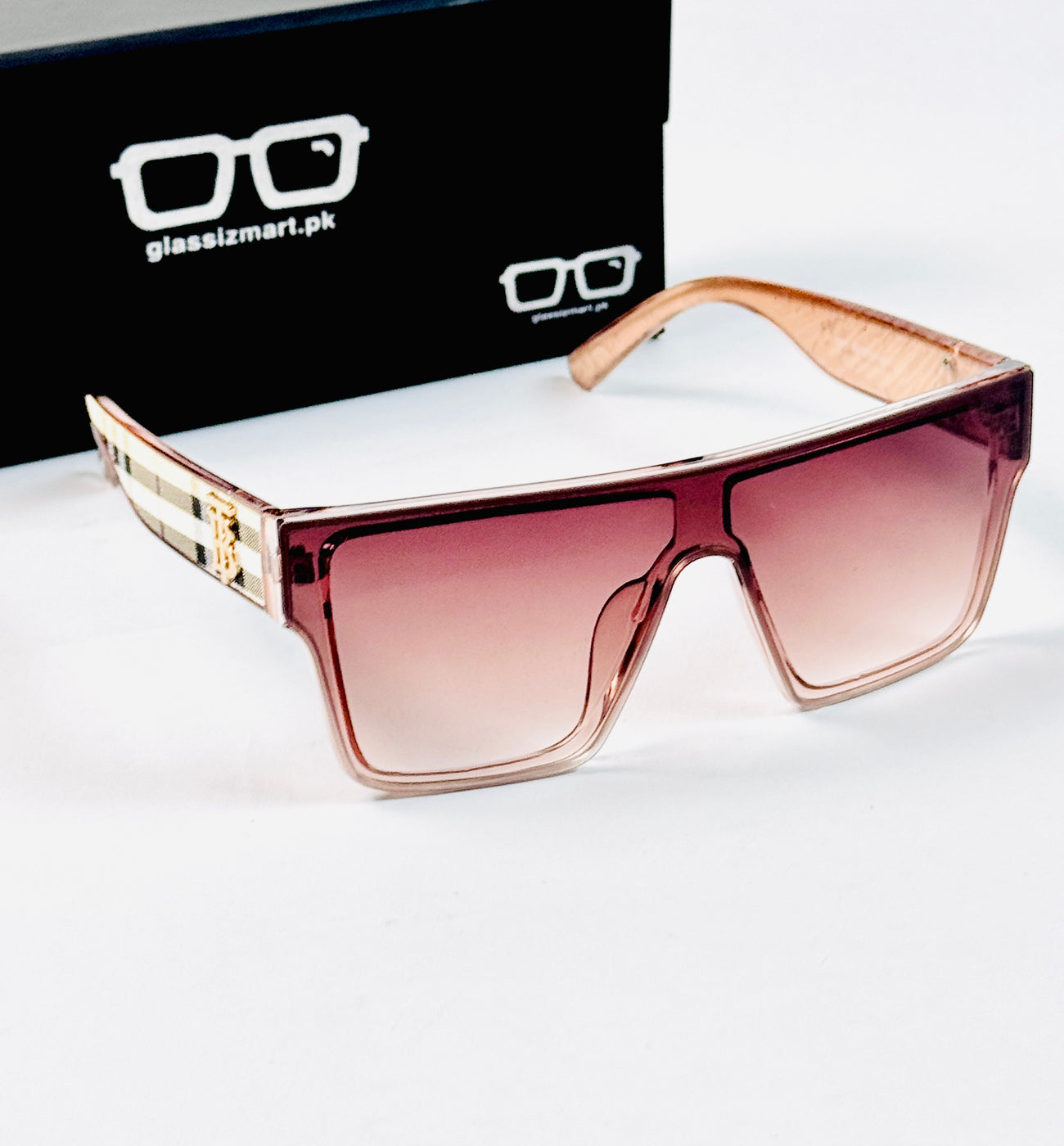 Burberry – 8931 – 63 – Brown – Acetate – Sunglasses – Unisex