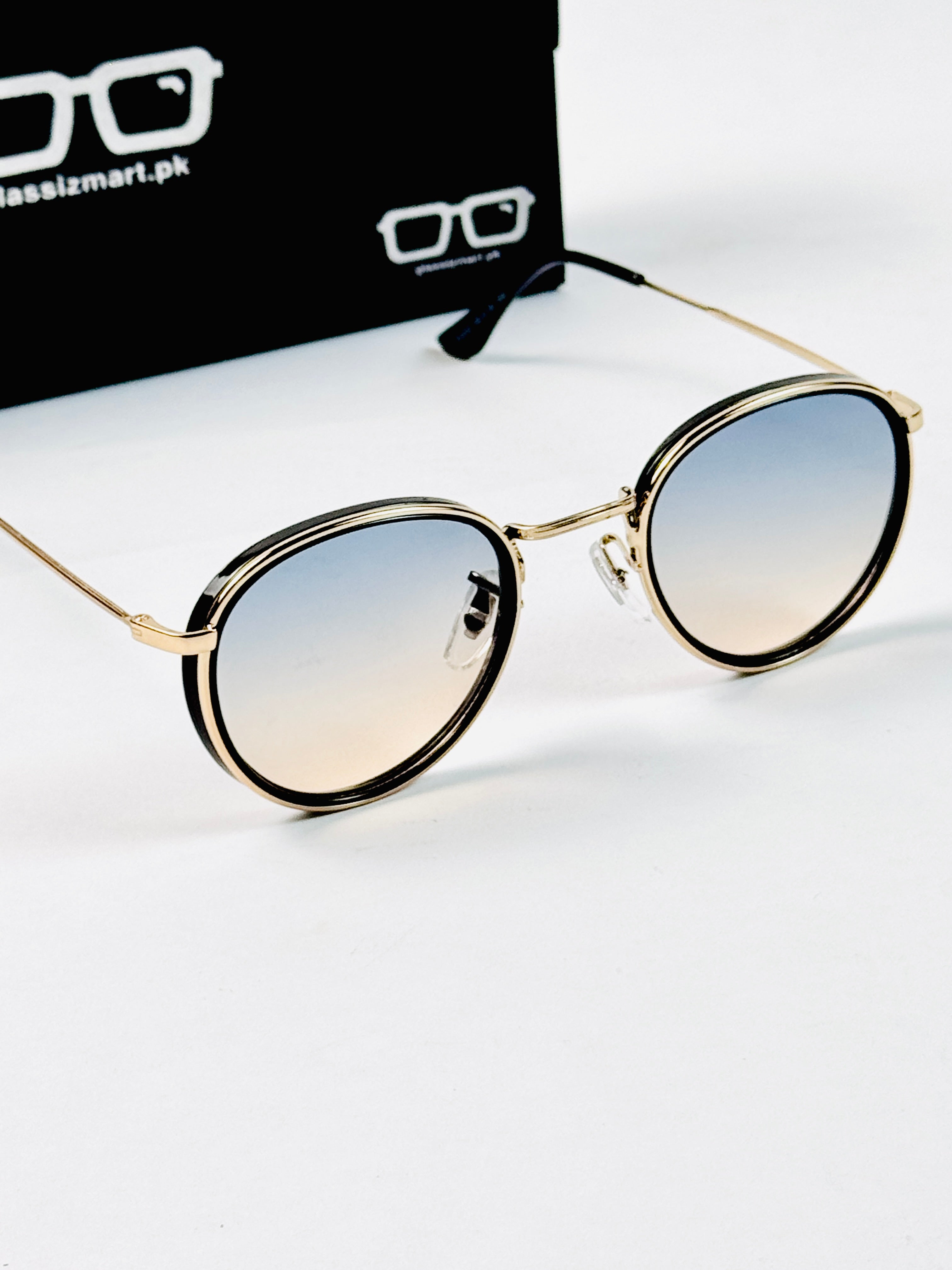 Police – 19300 – 58 – Golden Multi – Metal – Sunglasses – Unisex
