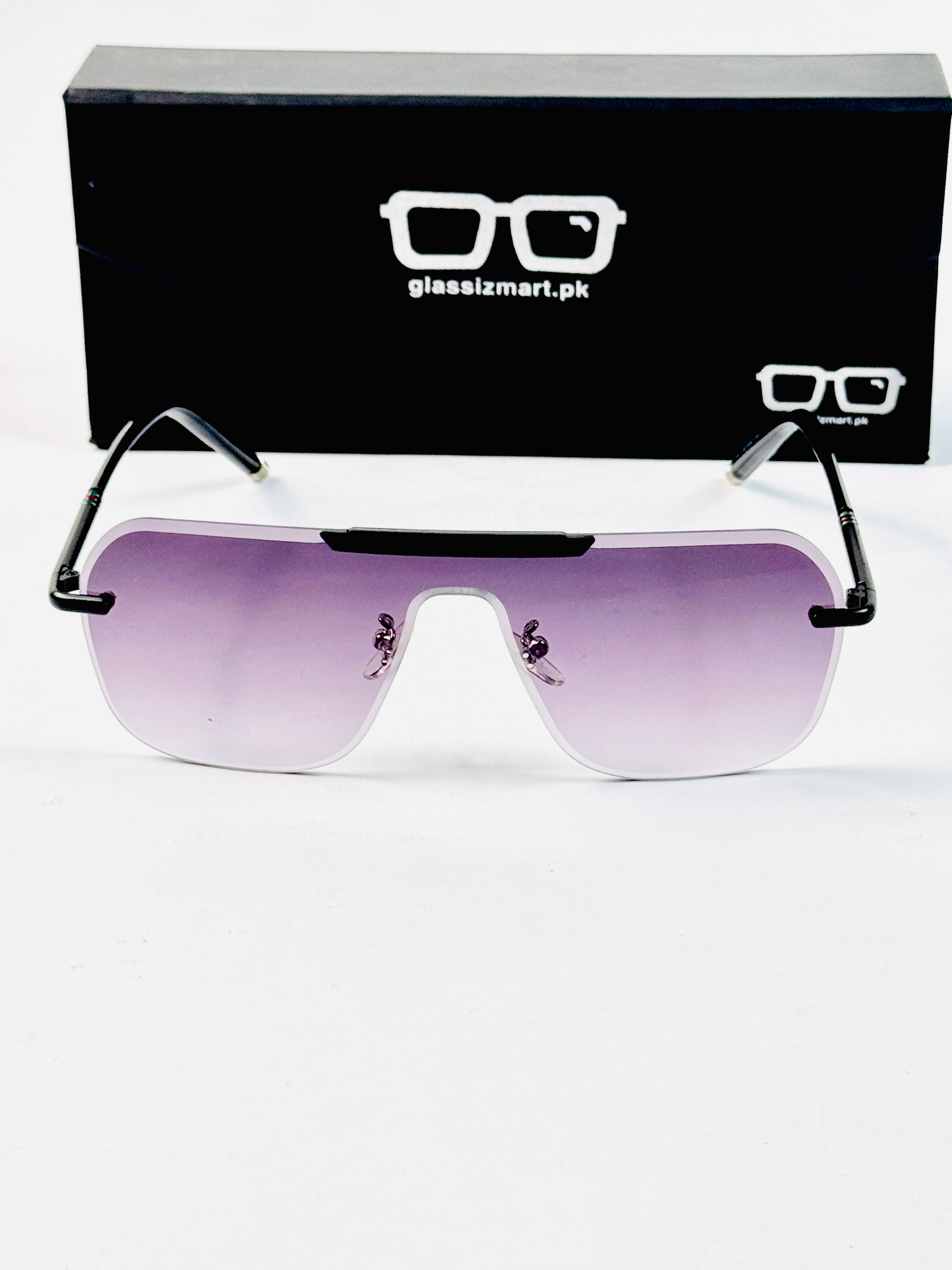 Gucci – 5021 – 52 – Black Gradient – Metal – Sunglasses – Unisex