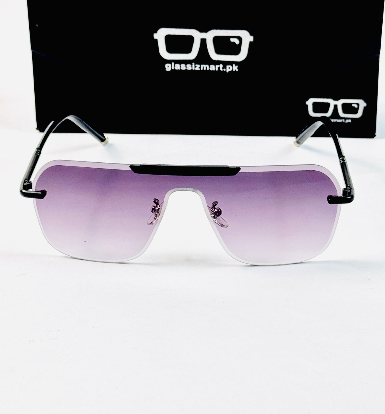 Gucci – 5021 – 52 – Black Gradient – Metal – Sunglasses – Unisex