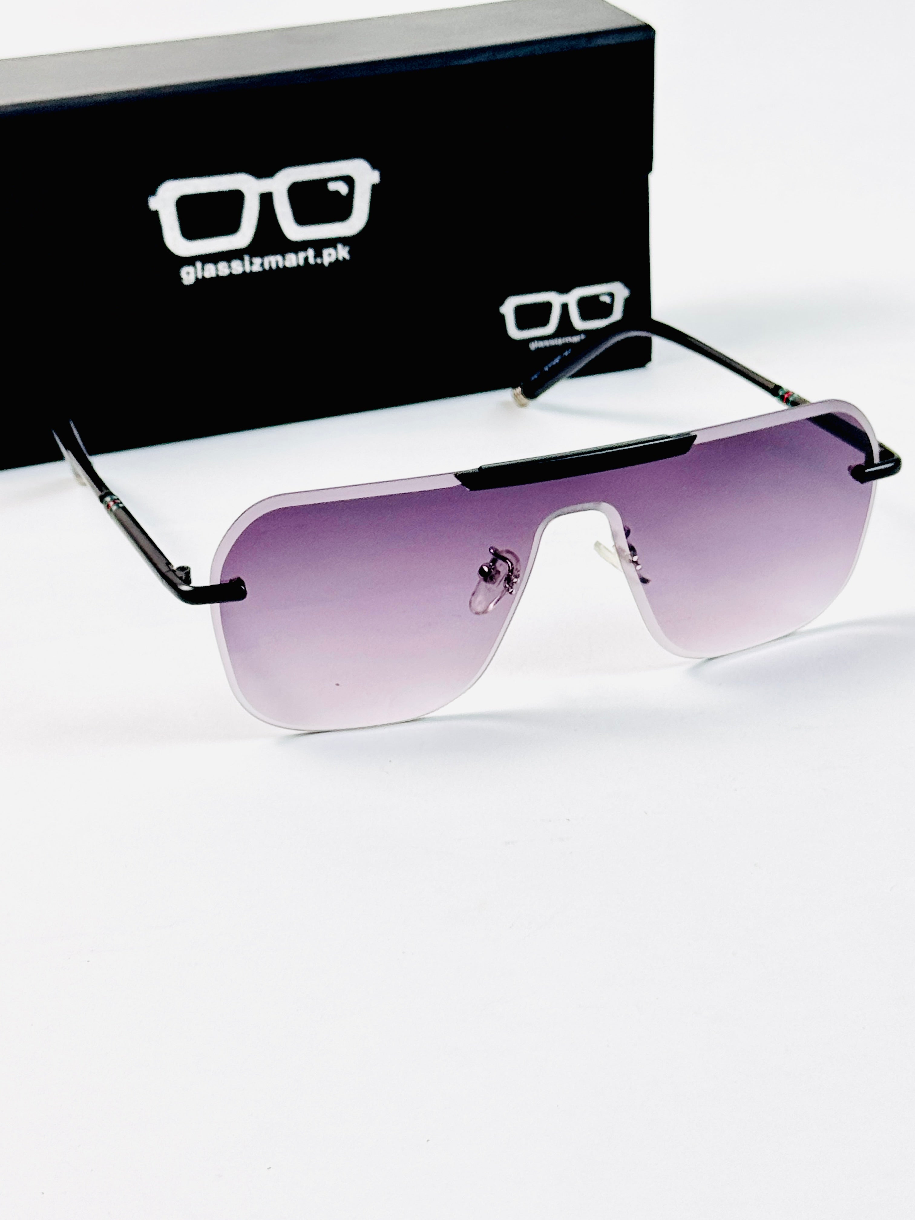 Gucci – 5021 – 52 – Black Gradient – Metal – Sunglasses – Unisex