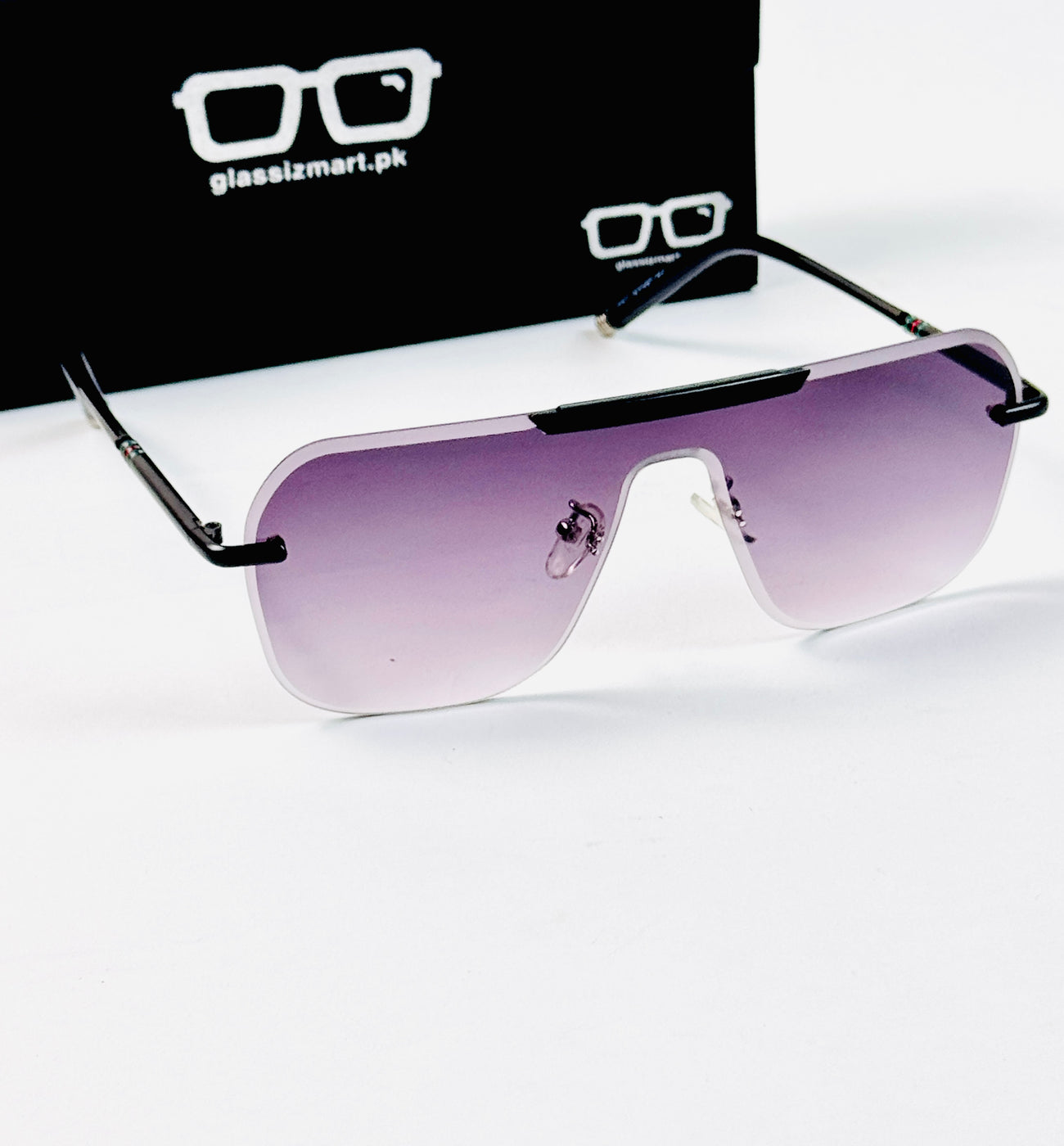 Gucci – 5021 – 52 – Black Gradient – Metal – Sunglasses – Unisex