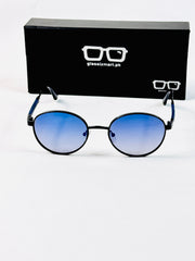 Prada – 04016 – 54 – Blue Mercury – Metal – Sunglasses – Unisex - Polarized