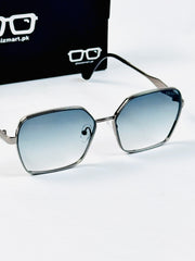 Prada – 88081 – 58 – Blue Gradient – Metal – Sunglasses – Ladies