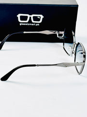 Prada – 88081 – 58 – Blue Gradient – Metal – Sunglasses – Ladies