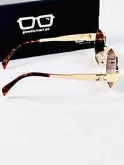 Celine – 2403 - 58 – Golden Brown – Metal – Sunglasses - Unisex