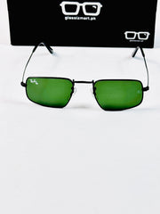 Rayban – 3947 – 62 – Black Green – Metal – Sunglasses – Unisex