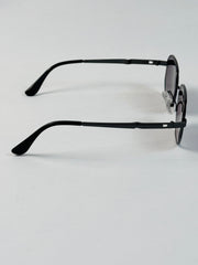 Prada – 1091 – 58 – Black Gradient – Metal – Sunglasses – Unisex
