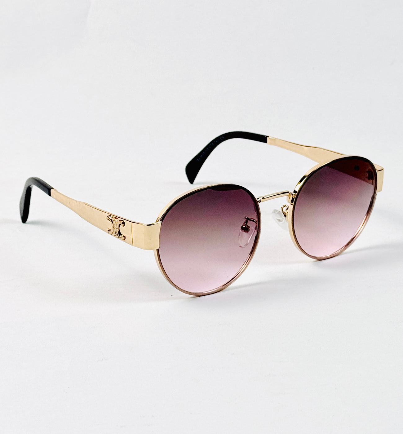 Celine – 2124 - 58 – Golden Pink – Metal – Sunglasses - Unisex