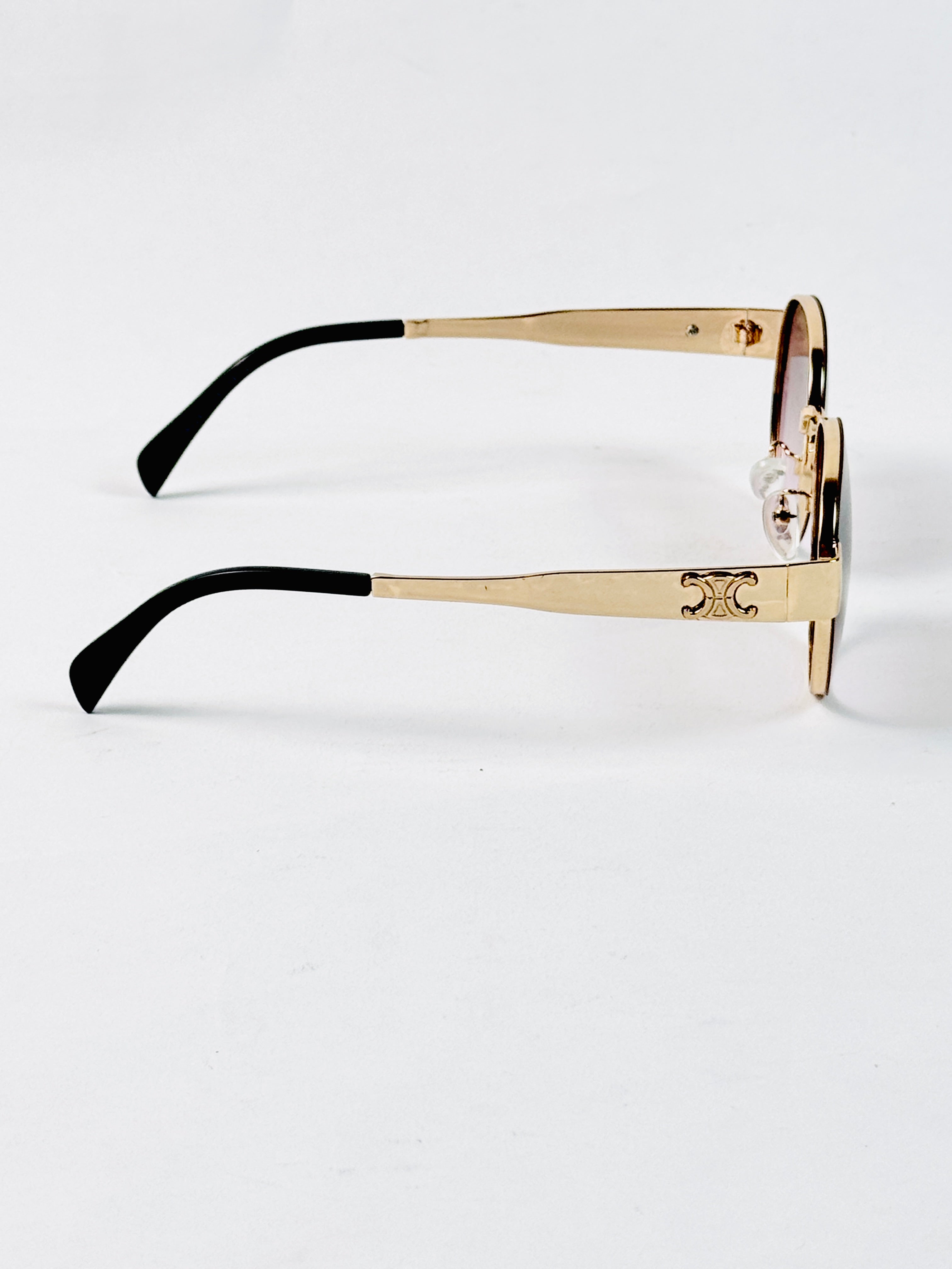 Celine – 2124 - 58 – Golden Pink – Metal – Sunglasses - Unisex