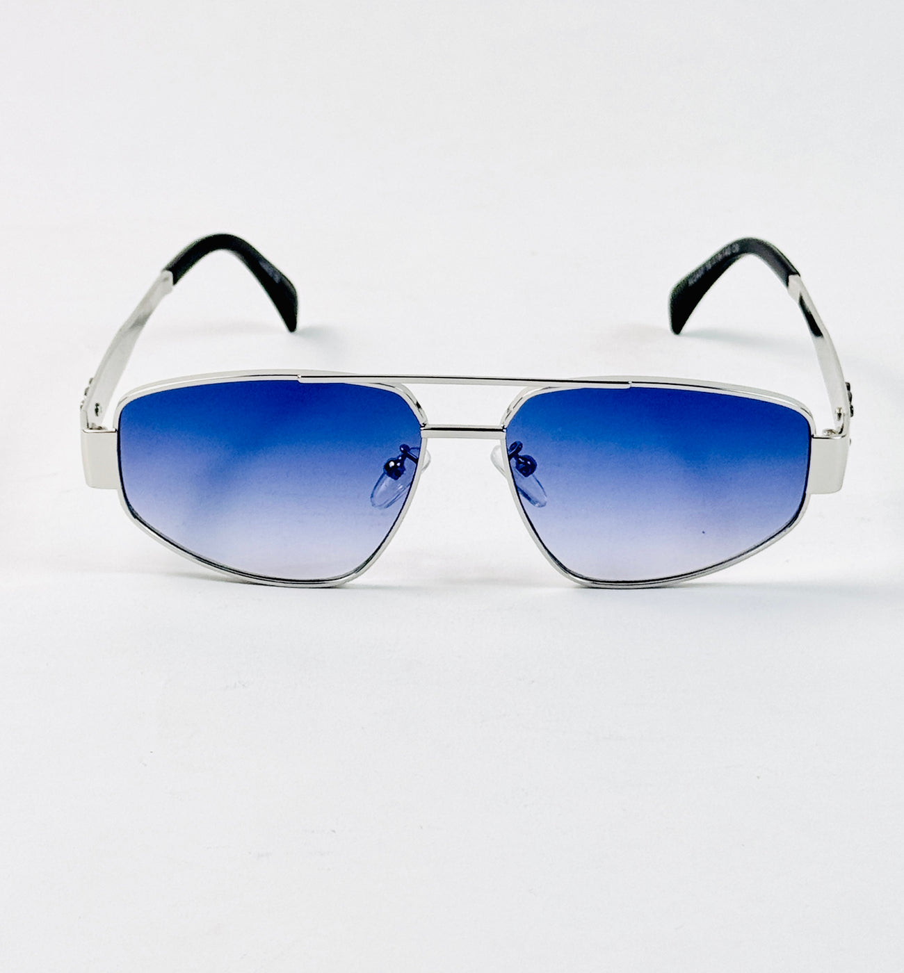 Celine – 2407 - 58 – Silver Black Gradient – Metal – Sunglasses - Unisex