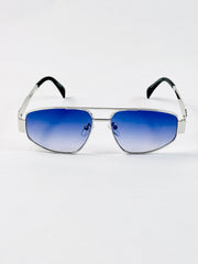 Celine – 2407 - 58 – Silver Black Gradient – Metal – Sunglasses - Unisex