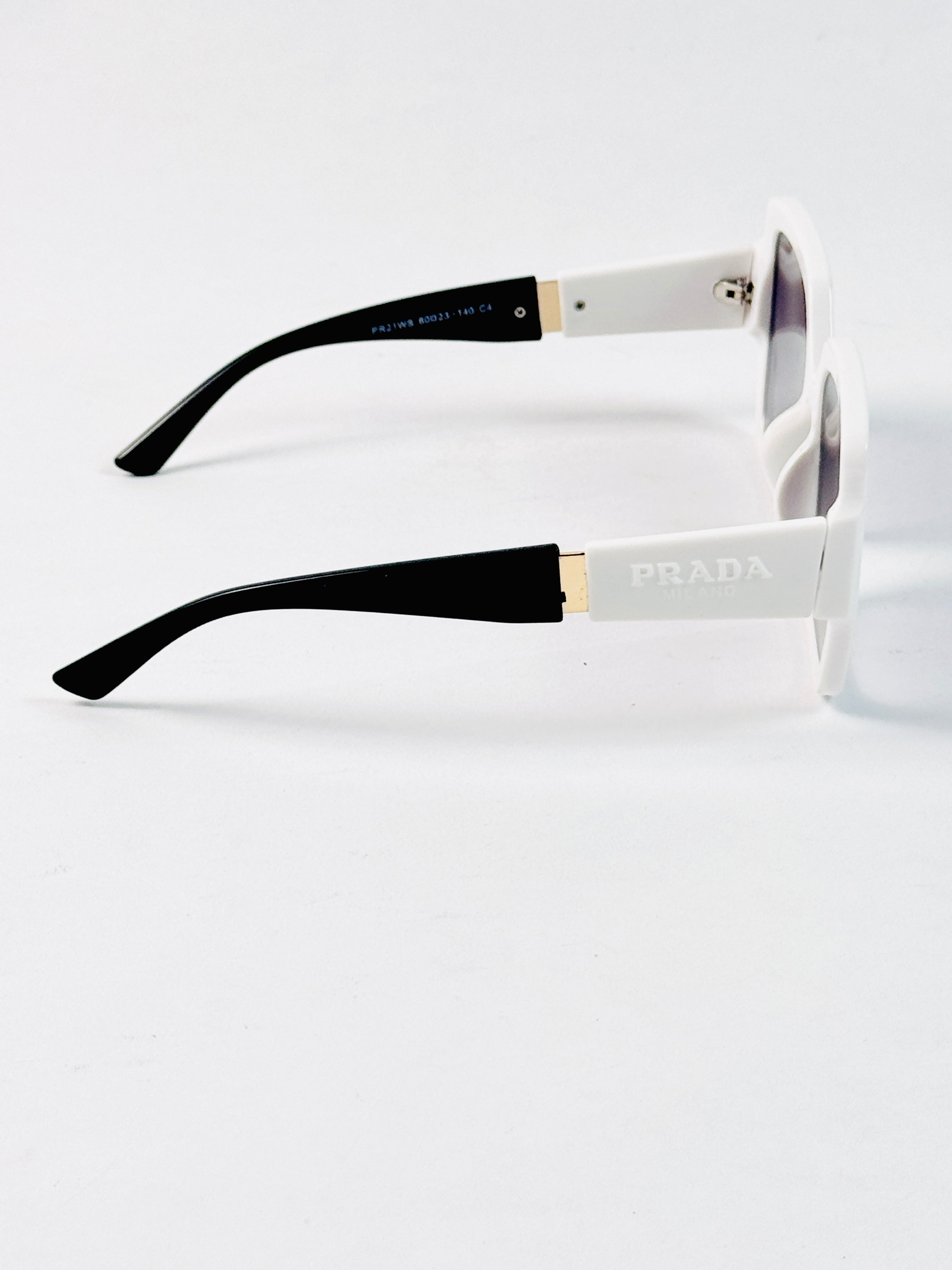 Prada – PR21ws – 60 – White Gradient – Acetate – Sunglasses – Ladies